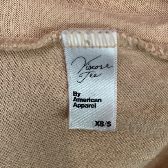 American Apparel beige dolman style shirt. Size xs/s - Picture 4 of 4